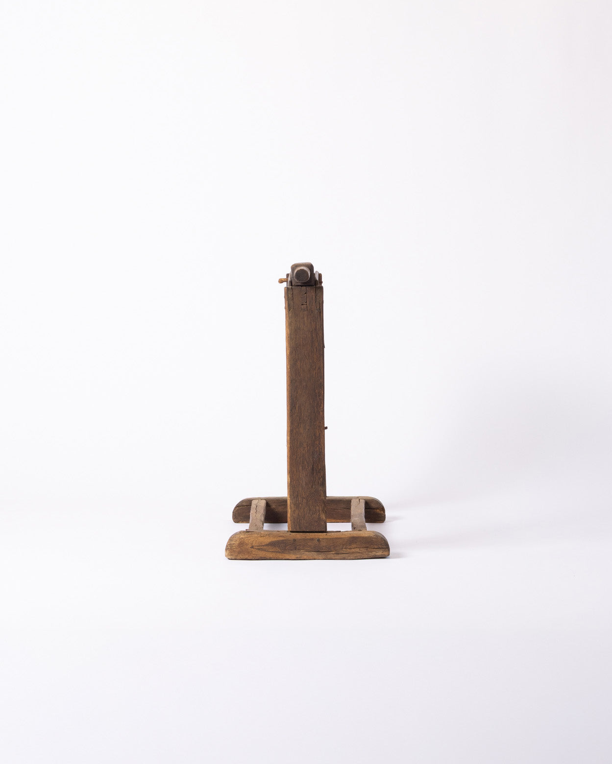 Wooden flax breaker