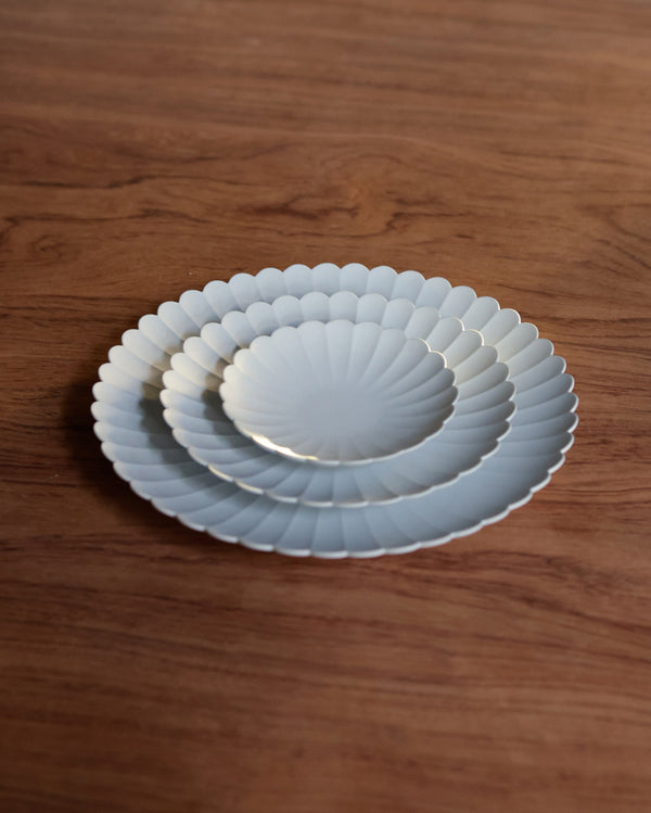 TY Palace Plate Grey