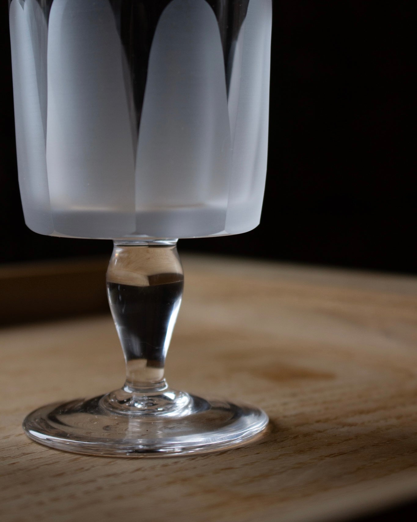 Facet Stem Glass 02 Set of two<br>The Table Project