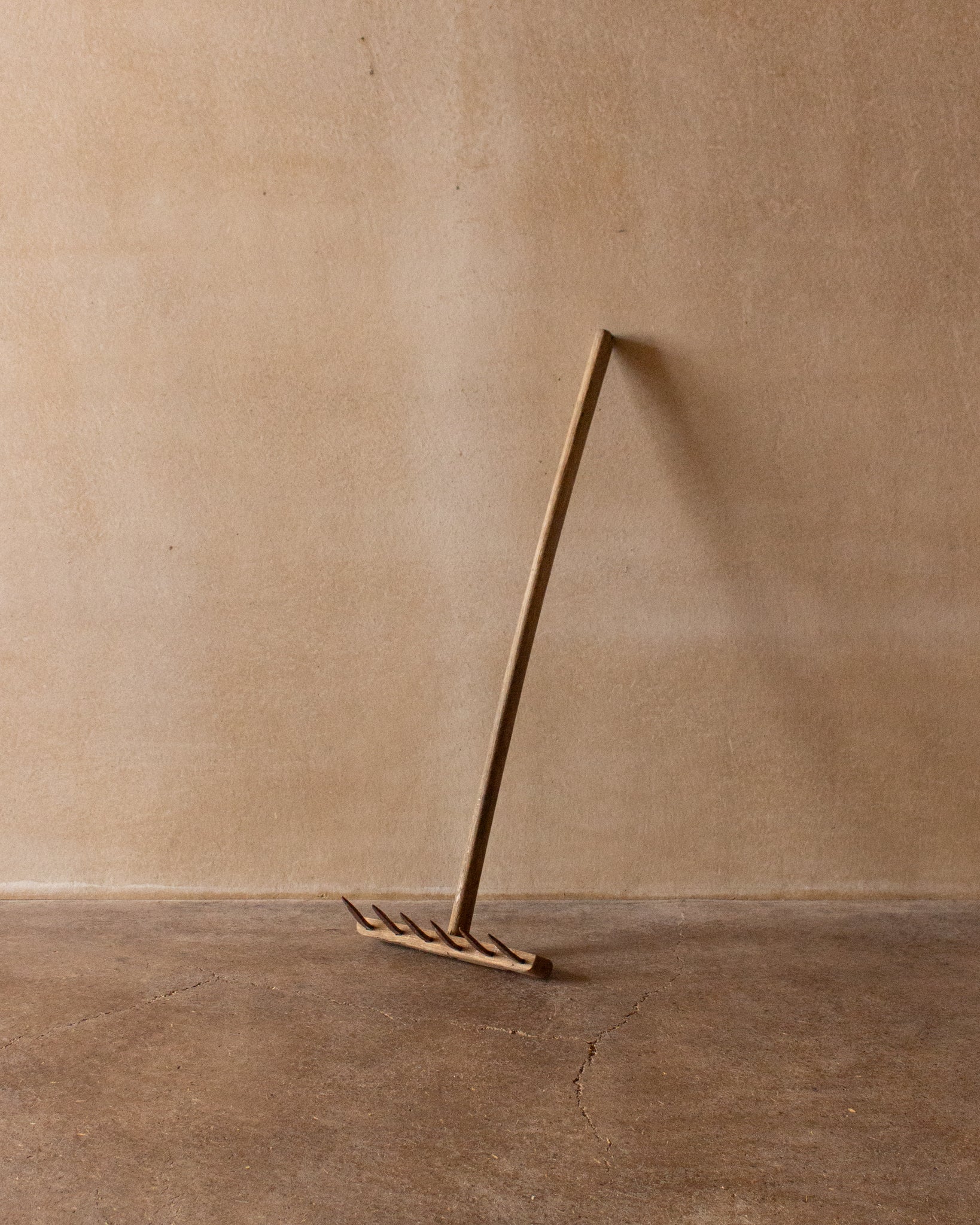 Wooden rake
