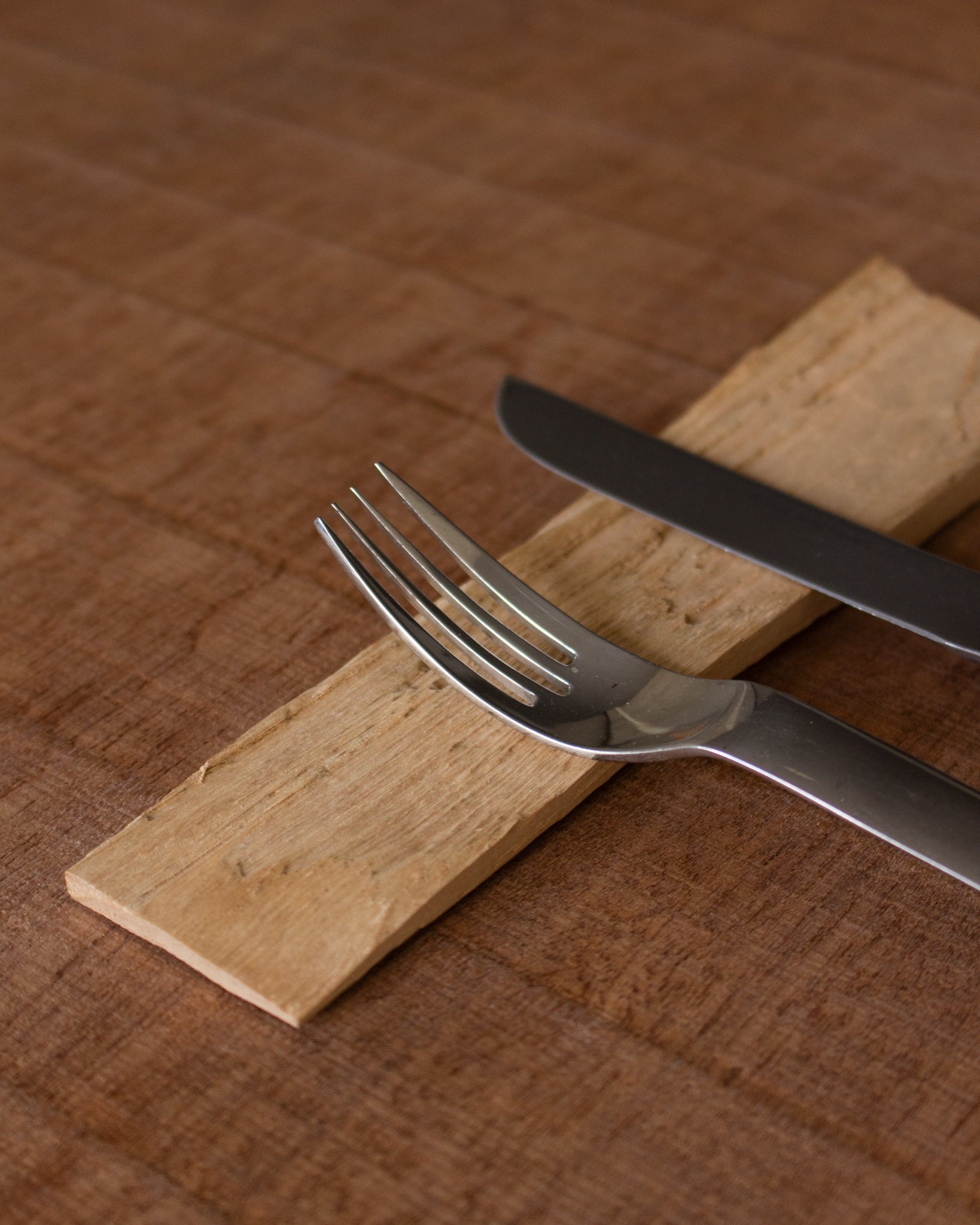 Wood Cutlery Rest<br>Vague Original