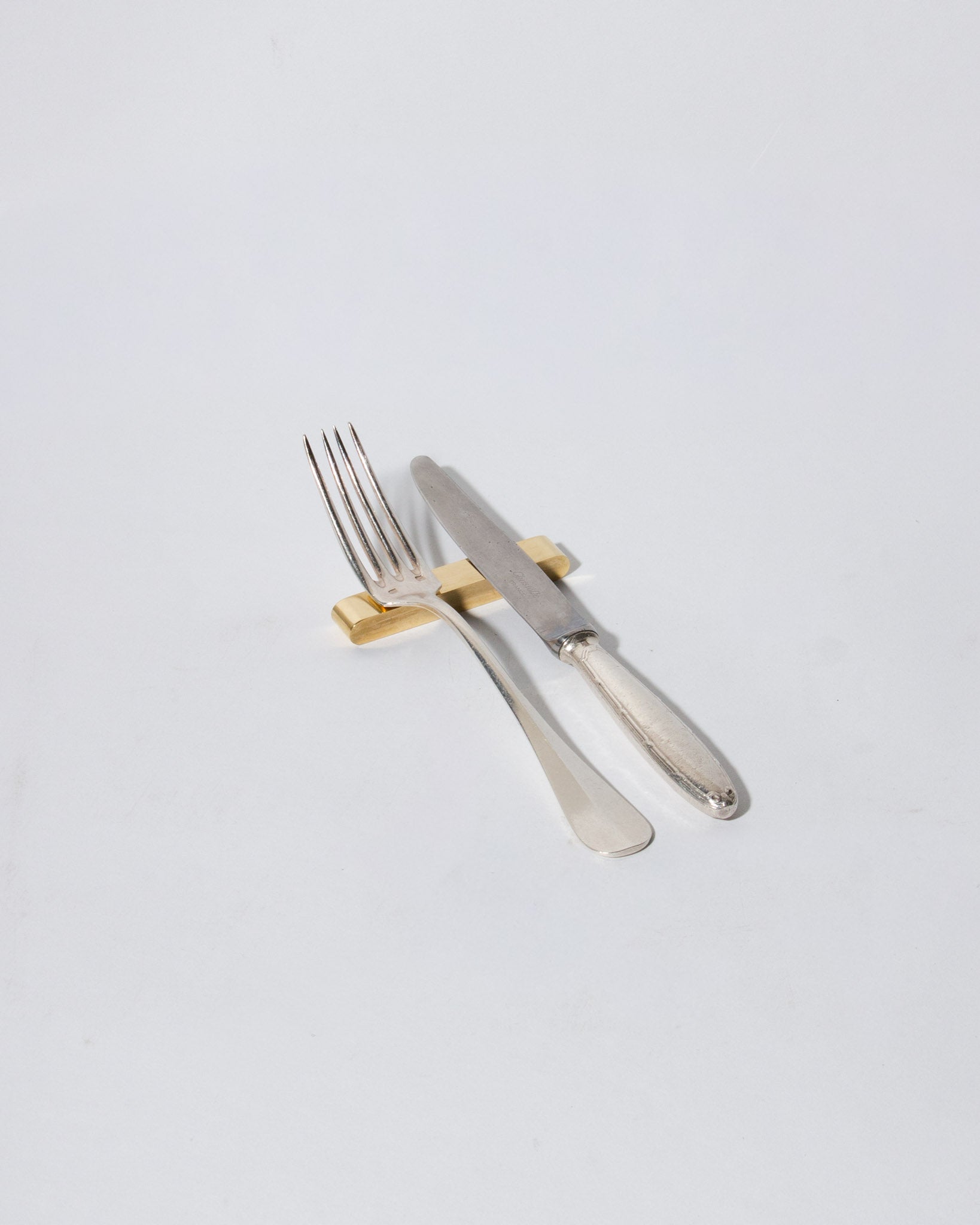 Brass Cutlery Rest<br>Vague Original