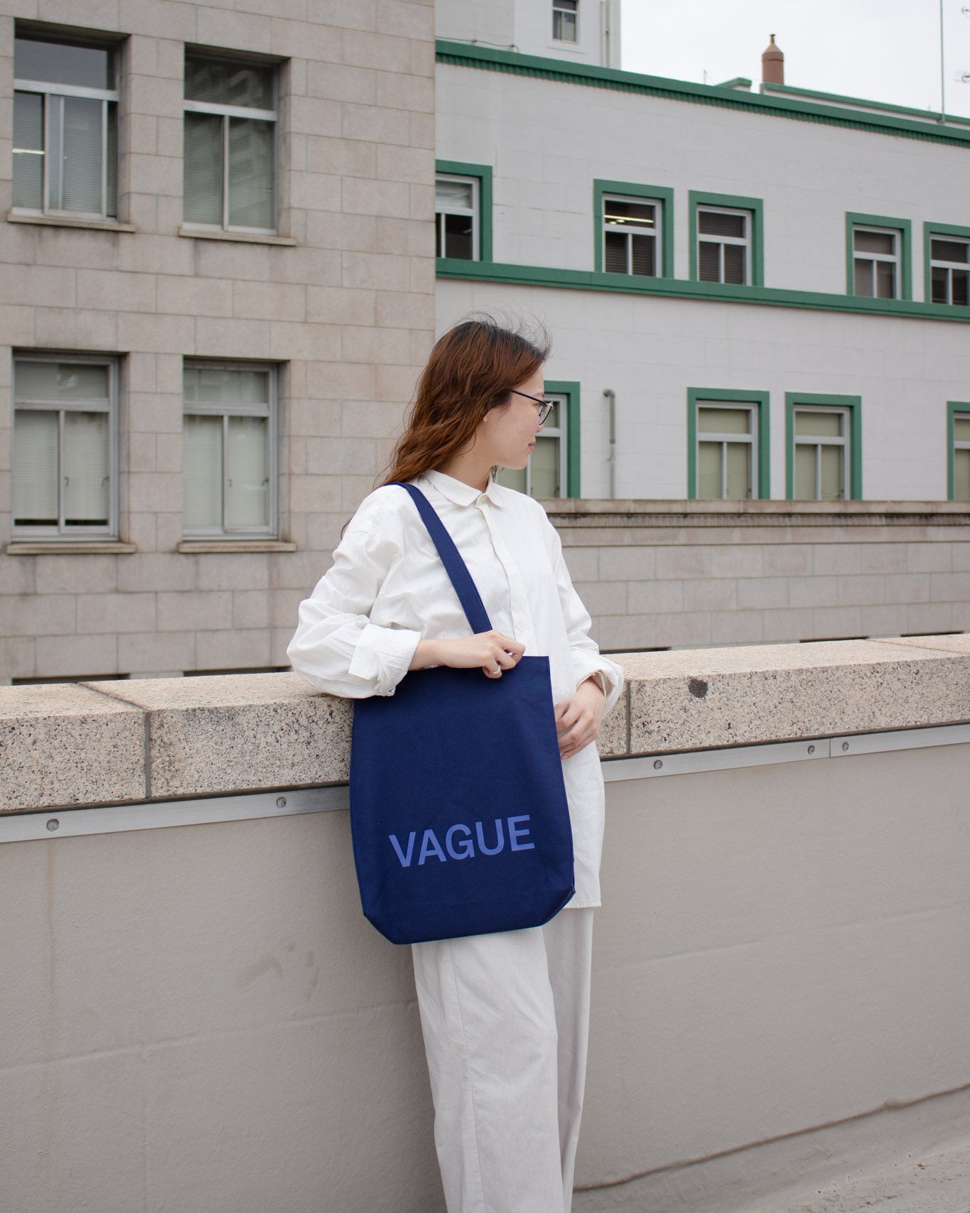 Tote Bag Blue<br>Vague Original