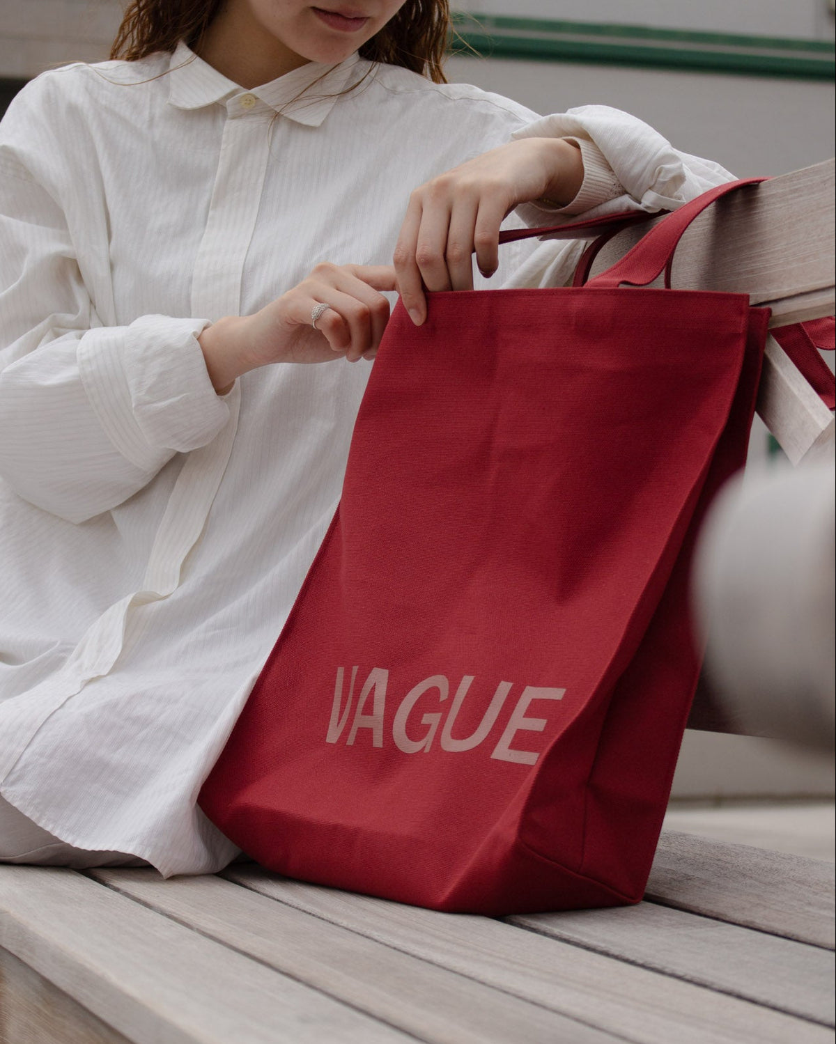Tote Bag Red<br>Vague Original