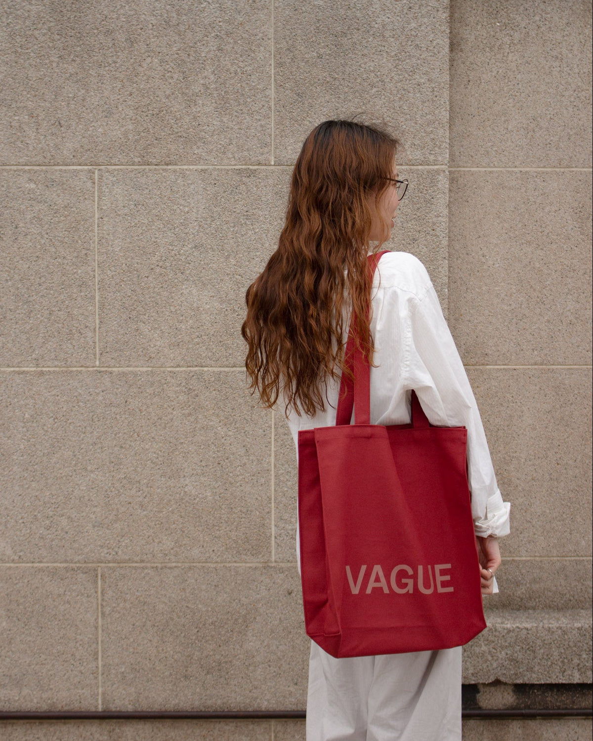 Tote Bag Red<br>Vague Original