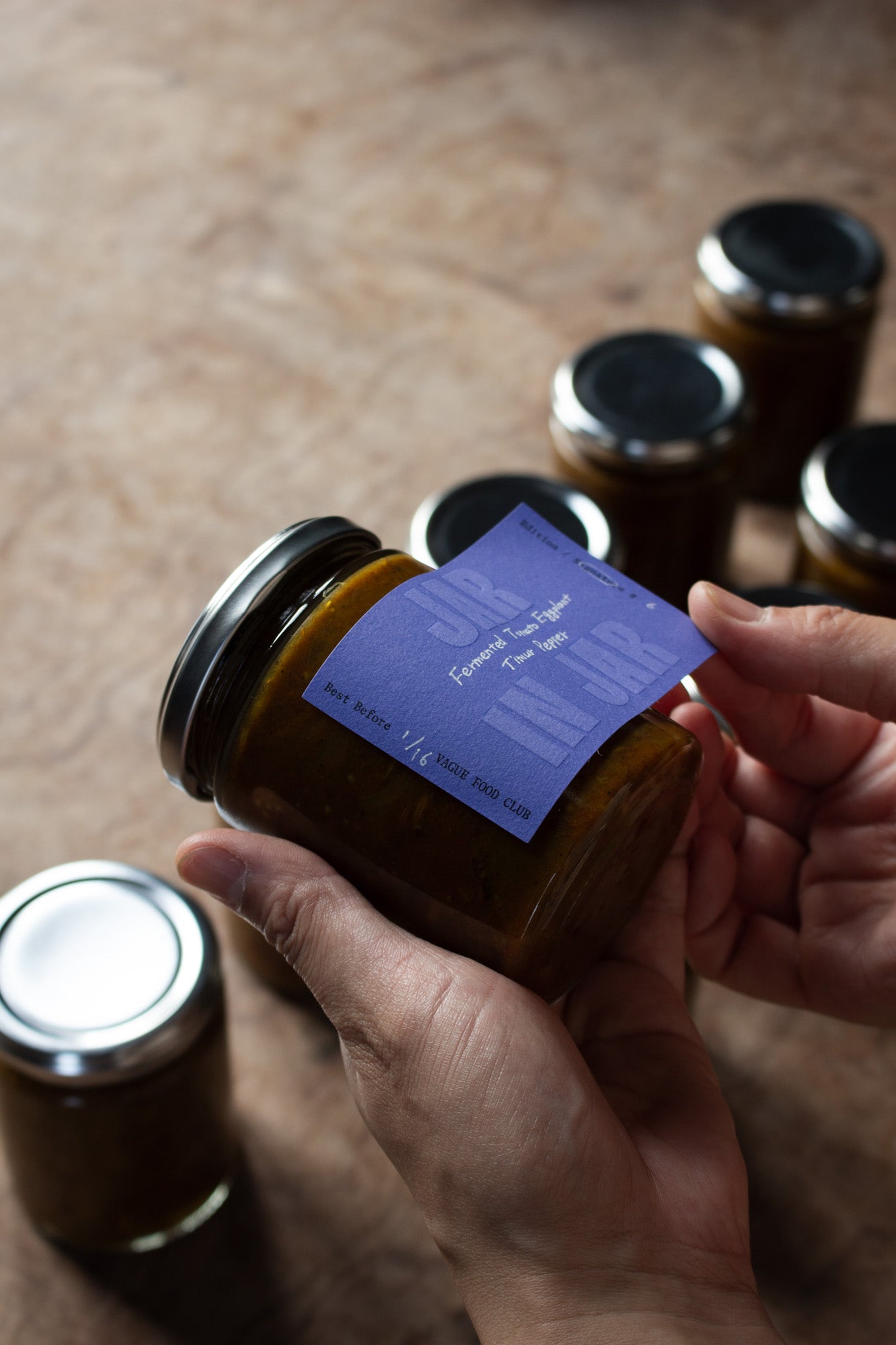 Signature #6 Fermented Tomato　Eggplant　Timur Pepper<br>Jar in Jar