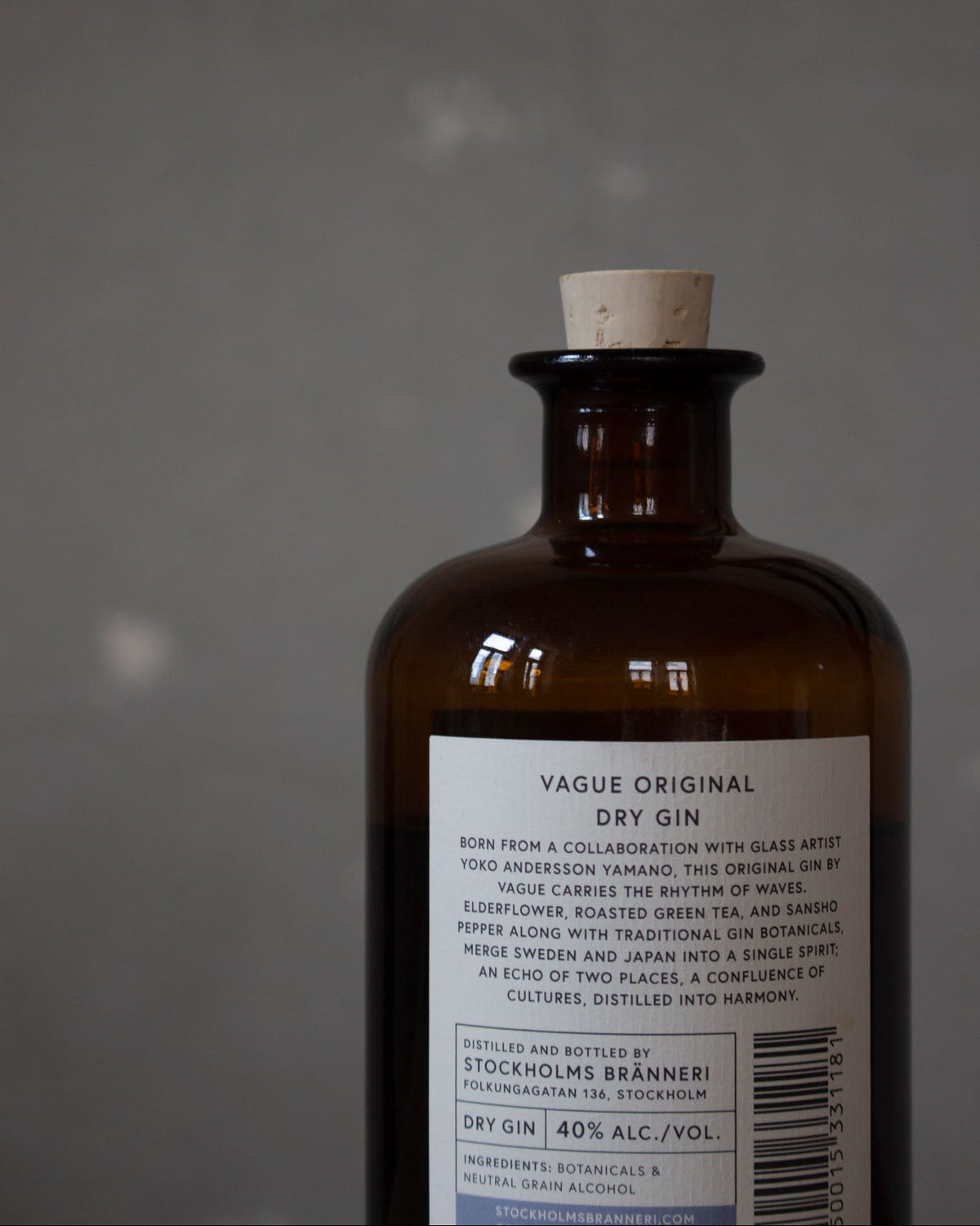 VAGUE KOBE ORIGINAL DRY GIN<br>Stockholms Bränneri x Vague Kobe