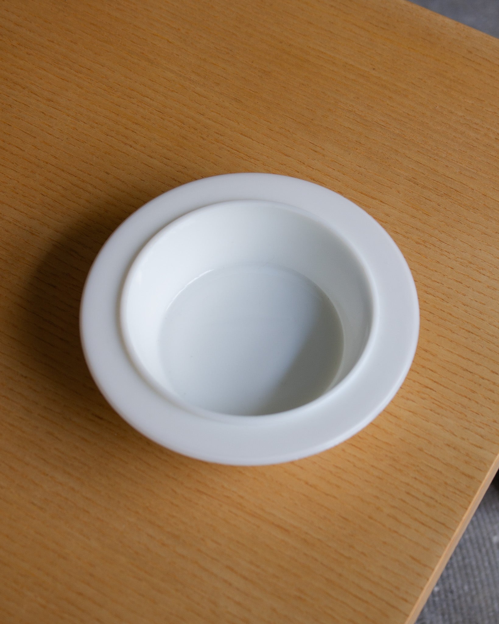 Rare Opaline Glass Butterdish<br>Artek