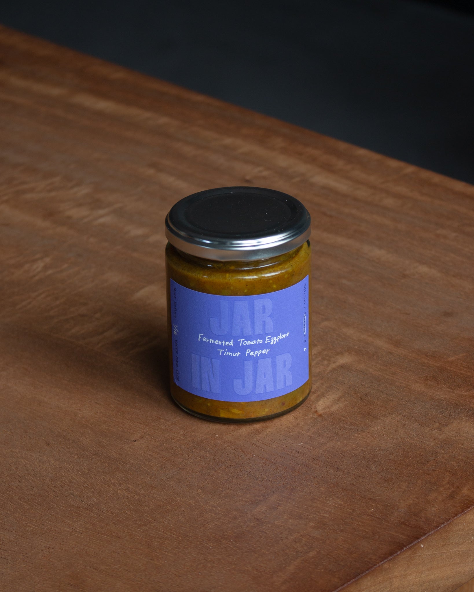 Signature #6 Fermented Tomato　Eggplant　Timur Pepper<br>Jar in Jar